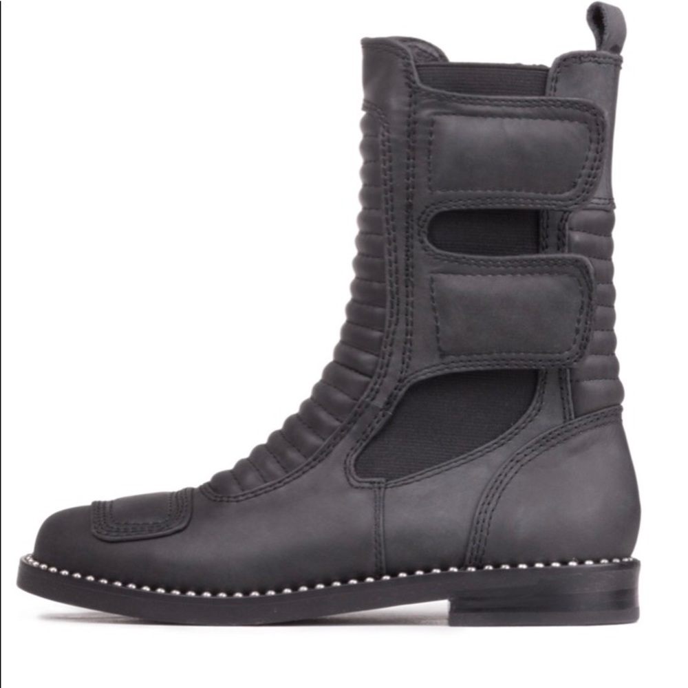 Jeffrey Campbell Police-II Moto Boots